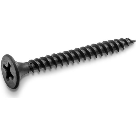 Phosphatierte Gipskartonschrauben – Metall FS 3,5 x 35 mm – Blisterverpackung – 150 Stück (1/5)