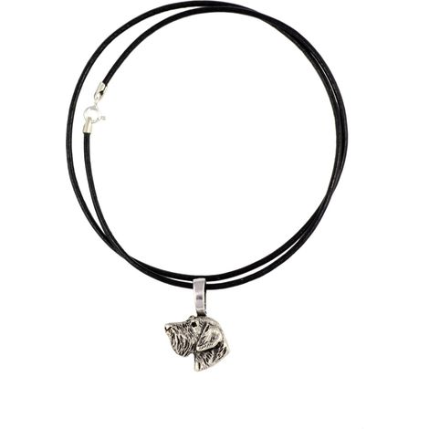 Bassotto II - collana con ciondolo placcato in argento per gli amanti dei cani, gioiello discreto di Art-Dog (1/5)