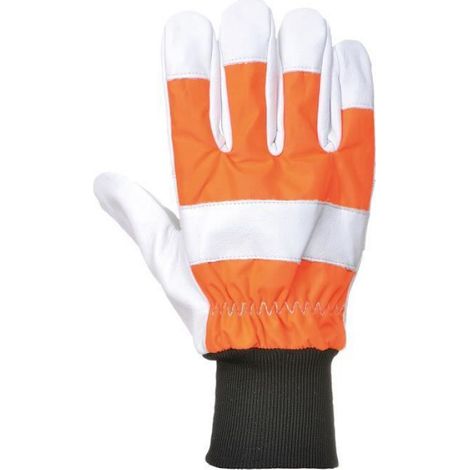 Gants bûcheron anti-coupure Portwest A290 - Orange (1/2)