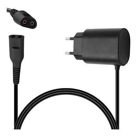 12V/0.4A Chargeur pour rasoir électrique S9 S8 S7 S6 S5 S3 S1, 1 m Cordon de charge pour rasoir, protection multiple (1/4)