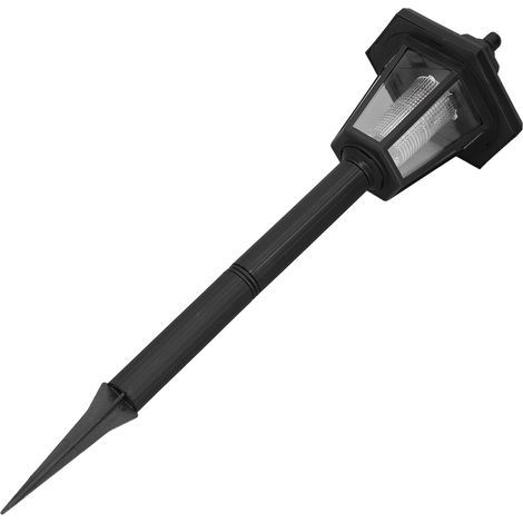 Sechseckige LED-Solarleuchte, kleine dekorative Gartenleuchte, Strahler für Garten und Rasen mit integriertem Akku (1/5)