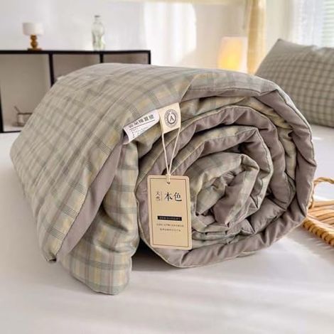 2/1 Personnes Couvre Lit Matelassée Matelassé Dessus De Lit Bedding Doux Microfiber Couvre-lit Couverture De Lit Climatisation Couette Parure De Lit Jeté De Lit - Réversible Imprimé En Moderne ( Color (1/5)