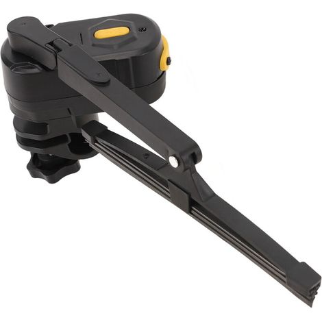 Motorcycle Windshield Wiper with Rechargeable Lithium Battery, Easy Installation and Spring Design, 2 Adjustable Speeds and 170 Degree Sweep, Bicycle Windshield Wiper (1/5)