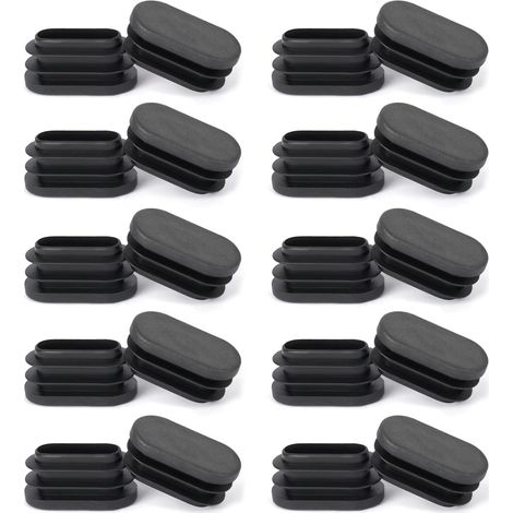 20 Pièces Bouchons à Lamelles, 30 15mm pour Tube Ovale (1/5)