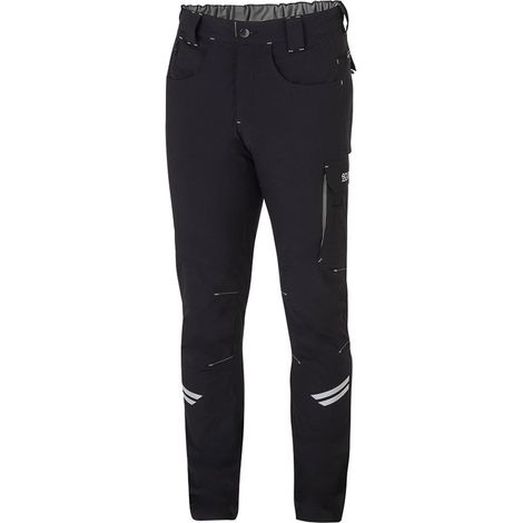 Pantalon technique léger noir/gris Kansas T5 - XXL