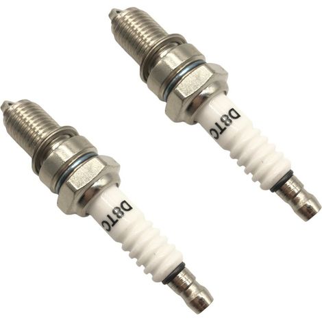 Lot de 2 bougies d'allumage de 10 mm pour moto CRBE4 ZHT-013 (1/4)