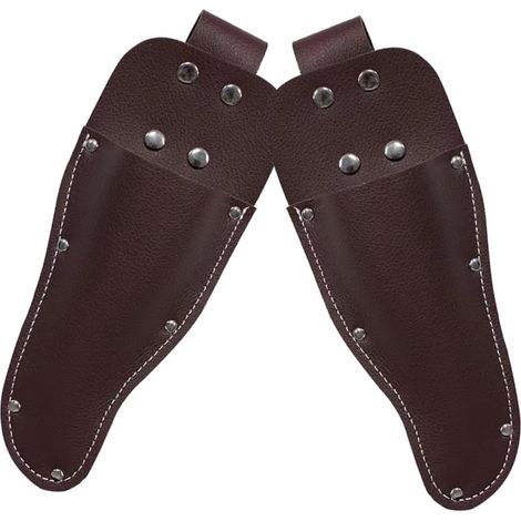 Étui en cuir Anneome pour ciseaux de jardinage, protège et prévient les chutes accidentelles, lot de 2, design élégant (1/5)