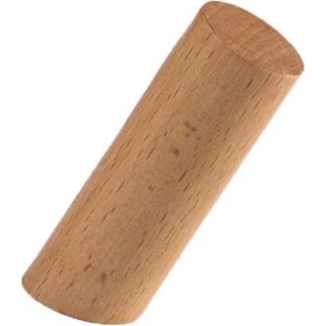 Wandhaken aus Holz, Garderobenständer für Stoffe, Hüte, Taschen, Dekoration für die Haustür - 4 Stück Buche (Gelbe Ulme, 8 cm)