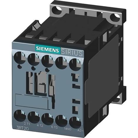 Siemens 3RT2016-1BB41 Contactor 4 kW 24 V CC 9 A