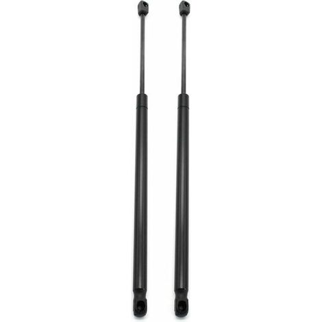 1 par de amortiguadores de gas para portón trasero de Renault Megane Grand Scenic MK 2 MPV (2003-2015), color negro (52 cm) (1/5)
