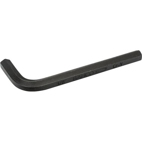 Bahco Sechskant-Winkelschraubendreher, zöllig, phosphatiert, 1/2 x 145 mm (1/4)