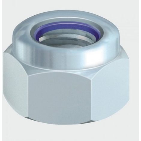 TIMCO Nylon Insert Nuts Type P DIN982 Silver - M12 (1/2)