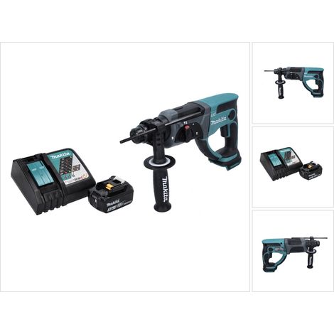 Makita DHR 202 RF1 Akku Kombihammer 18 V 2,0 J SDS Plus + 1x Akku 3,0 Ah + Ladegerät (1/5)
