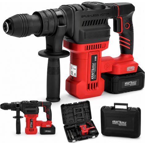 Akku-Schlagbohrmaschine 21V 7,5J BRUSHLESS 2 x 4Ah KD3193 (1/5)