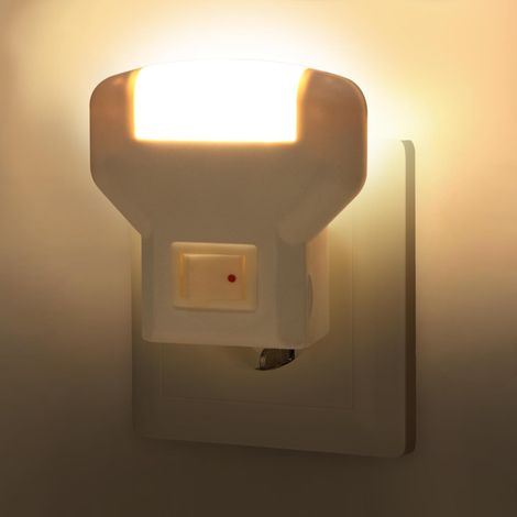 Veilleuse Bébé Prise Électrique avec Interrupteur, 1 Pièce (1/5)