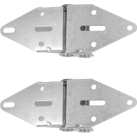 Charnières en Fer pour Porte de Garage, Lot de 2 Pièces (1/5)