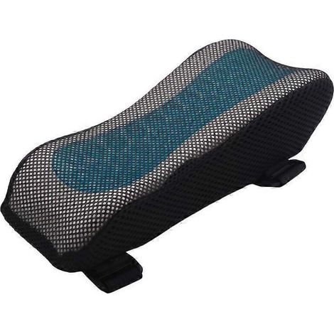 Coussinets d'accoudoirs en gel rafraîchissant à mémoire de forme pour chaises de bureau et de jeu (1/5)