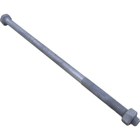 Boulon acier galvanisé 14x325 (vis+écrou) 6800706 MICHAUD BR318