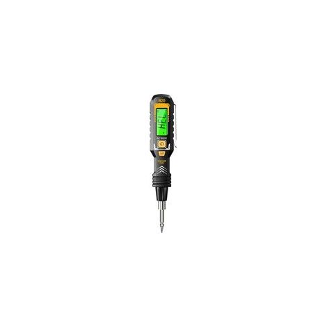 Testeur Électrique Numérique - Stylo Détecteur de Tension Multifonctions pour Gamme 30-1000V, Testeur d'Induction Haute Sensibilité  Sélecteur Automatique de Plage de Détecteur de Point de Arrê