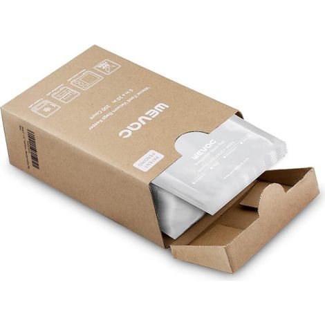 200 Sachets 15x25cm Poche Sous Vide Alimentaire, Film Sous Vide Alimentaire Gaufrés sans BPA, Sac Congelation Sous Vide Compatible avec Toutes les Machines Sous Vide (1/5)
