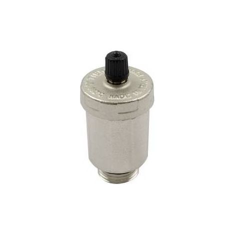 VALVE AUTOMATIQUE POUR ÉVACUATION D'AIR NICKELÉE Taille : 3/8"