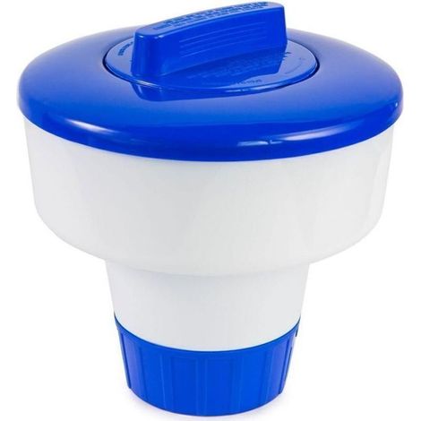 Distributeur de chlore et de brome à flotteur, distributeur de piscine, doseur de piscine, idéal pour les piscines hors sol et hors sol (1/4)
