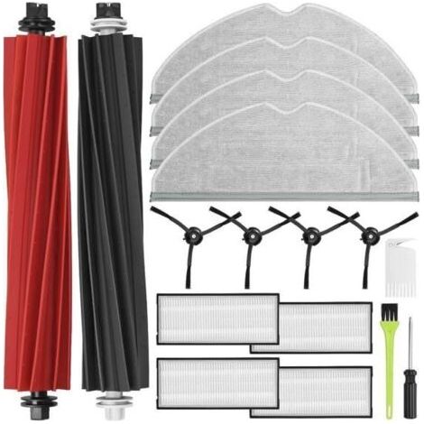 Ultra, Double Brosse Principale, Brosse LatéRale, Filtre Hepa, Chiffons de Vadrouille, PièCes de Rechange ACCESSOIRE D’ASPIRATEUR (1/4)