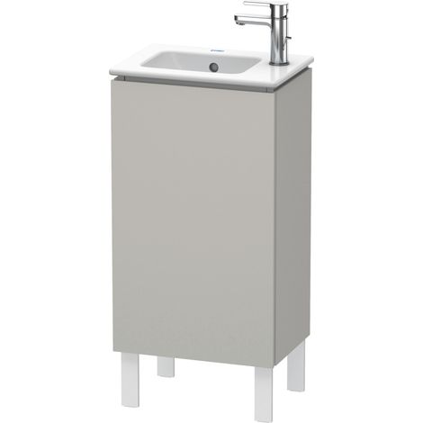 Mueble bajo lavabo Duravit L-Cube, vertical, 1 puerta, apertura a