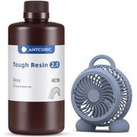 Impresora 3D Anycubic tough 2.0 resina UV endurecida precisión