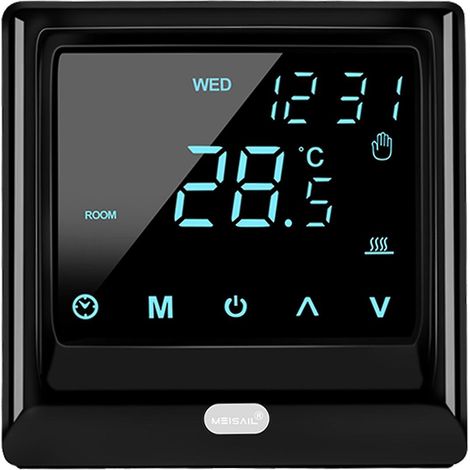 16A Wi-Fi Smart-Thermostat, digitaler Temperaturregler, wöchentliche Programmierung, Fernsteuerungs-App.