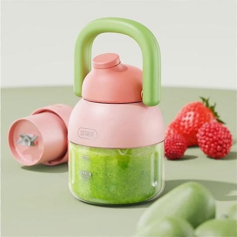 Blender portable pour milkshakes et smoothies, bouteille d'eau étanche (CAs illustrées) (1/5)