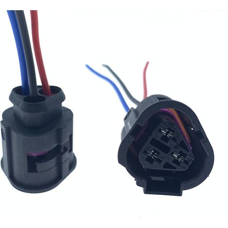 Kompatibel mit Thermoschalter, Lüftertemperaturregler und Wassertemperatursensorstecker für ältere Jetta-, Bora-, POLO- und Golf 4-Modelle. (1/4)
