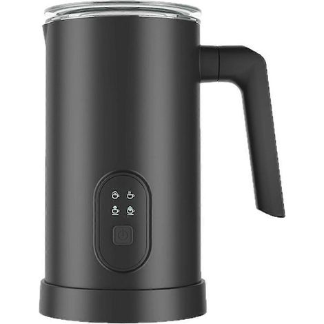 Automatischer elektrischer Milchaufschäumer, Milchwärmer, Temperaturregelung für heißen und kalten Milchschaum für Latte Macchiato, US-Stecker. (1/5)
