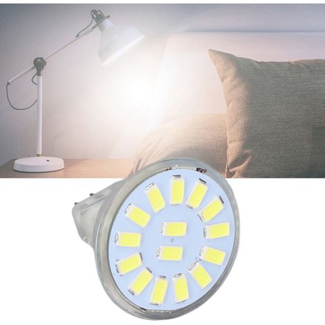 MR11 5W 15LED 500LM LED-Lampe, Doppelstiftsockel, Einbaustrahler, Schienenbeleuchtung, Landschaftsbeleuchtung, 4er-Pack (kaltweiß) (1/5)