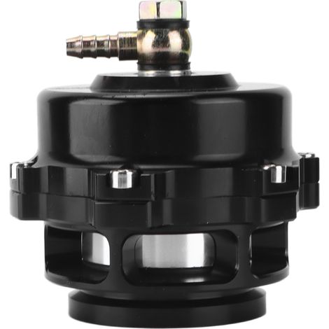 50-mm-Turbo-Überdruckventil mit V-Band-Anschluss, schwarz, mit Schweißflansch, 35 psi, aus Metall und Gummi, universell für Pkw (1/5)