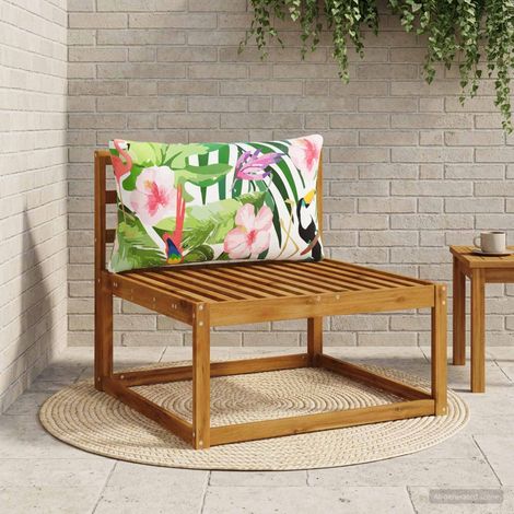 vidaXL Back Cushion PUTTEN 100% Polyester Multicolour 80 x 40 x 15 cm (1/5)