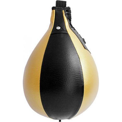 Ballon de boxe en cuir PU, MMA Muay Thai, sac de frappe d'entraînement, Kit de frappe avec pompe de gonflage (1/5)