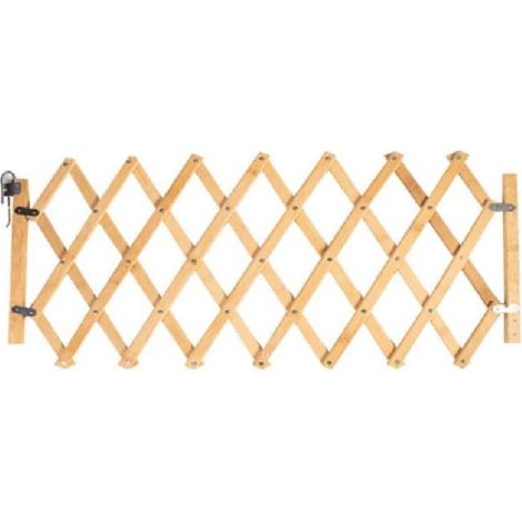 Barrières pliantes, barrières pour bébé en bois, barrières pliantes pour chiens, barrières d'escalier pour chiens et barrières d'escalier rétractables, barrières d'escalier extensibles pour chiens et (1/5)