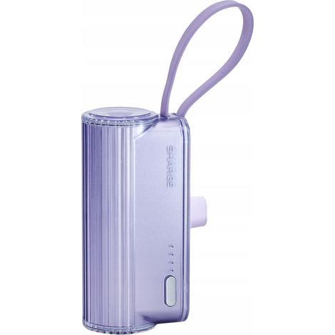 Batterie externe T1-S SHARGE FlowMini 2Pro violette 5800 mAh USB-C Lightning 22,5 W (1/5)