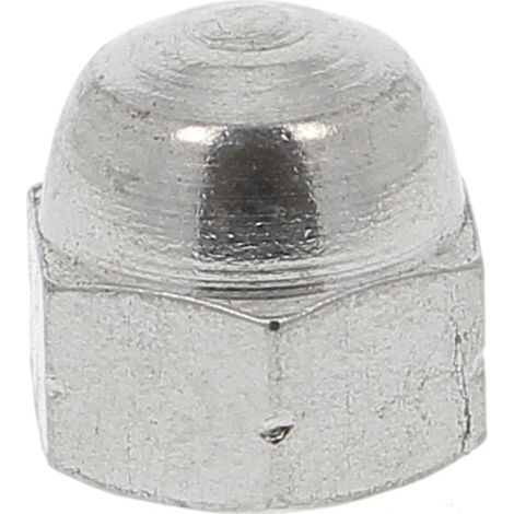 Ecrou Borgne M6 Inox A1 Décolleté NFE 27453