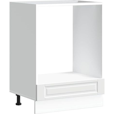 Maison Exclusive - Armoire à four Porto blanc bois d'ingénierie