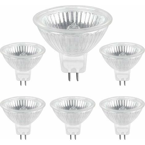 GABRIELLE 800Lm Warmweiß 2700K Dimmbare Halogenlampe Gu5.3 50W 12V Halogenstrahler Mr16 6er-Pack (1/5)