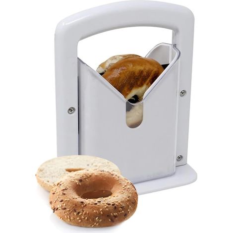 Coupe-sacs, poignée de sécurité, protection, coupe-sacs en acier inoxydable, coupe-sacs universel (blanc) (1/5)