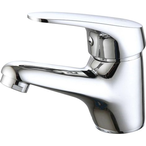 Grifo monomando de lavabo cromado Serie Mentha  Oferta exclusiva (1/2)