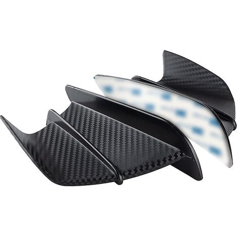 Aerodynamischer Motorradflügelspoiler aus ABS, universelles Modifikationszubehör