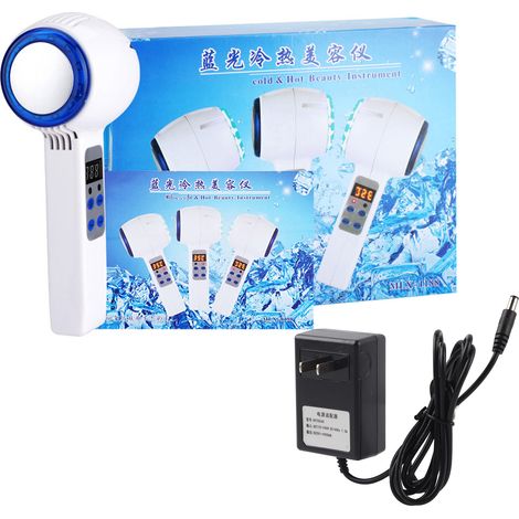 Photon Blue Kryotherapiehammer für Akne, Gesichtsbehandlungen und Massagen, 110–220 V US-Stecker (1/5)