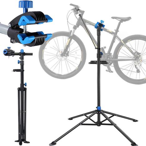 SUPPORT DE SERVICE POUR PORTE-VÉLOS POIGNÉE RÉGULIÈRE AVEC ÉTAGÈRE 30 kg (1/5)