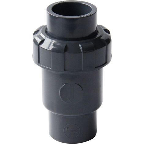Clapet anti-retour à bille 20 25 32 40 50 63 75 90 110 mm, clapet anti-retour en PVC (diamètre intérieur 32 mm)