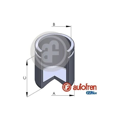 Piston, étrier de frein Autofren Seinsa D02597 AUDI