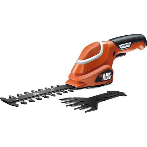 Kit cesoia/sfoltirami Black & Decker GSL700 funzionamento con batteria a litio 7 V - 1,2 Ah tagliasiepi elettrica (1/5)